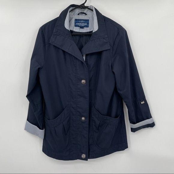 Mackintosh Jackets & Blazers - Women's Mackintosh Blue Nautical Jacket